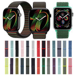 xDfind尼龍環扣魔鬼氈錶帶，適用於Apple Watch 42mm / 41mm / 40mm / 38mm