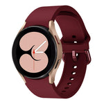 xDfind 純色彩色扣環快拆矽膠錶帶，適用三星 Galaxy Watch3 41mm