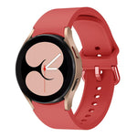 xDfind 純色彩色扣環快拆矽膠錶帶，適用三星 Galaxy Watch3 41mm