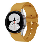 xDfind 純色彩色扣環快拆矽膠錶帶，適用三星 Galaxy Watch3 41mm