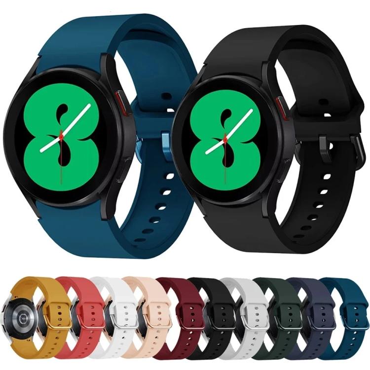 xDfind 純色彩色扣環快拆矽膠錶帶，適用三星 Galaxy Watch3 41mm