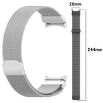 xDfind 米蘭磁吸快拆不鏽鋼錶帶，適用 Samsung Galaxy Watch7 / FE / 6 / 5 / 4
