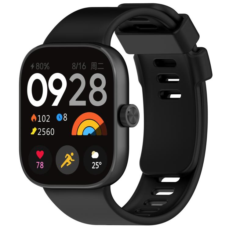 xDfind Solid Color Silicone Sports Watch Band, For Xiaomi Smart Band 10 Pro / 9 Pro / 8 Pro, For Redmi Watch 6 / 5 /  4