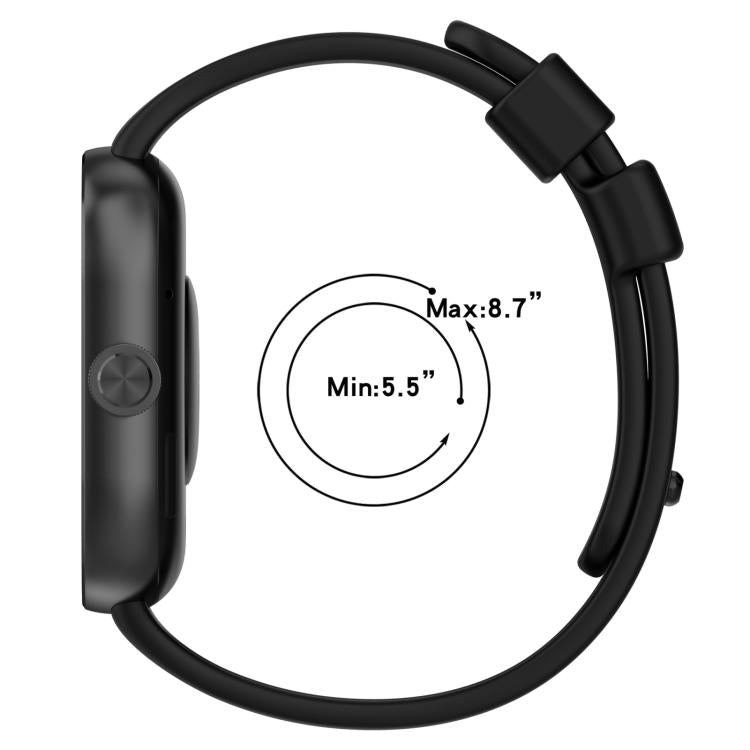 xDfind Solid Color Silicone Sports Watch Band, For Xiaomi Smart Band 10 Pro / 9 Pro / 8 Pro, For Redmi Watch 6 / 5 /  4