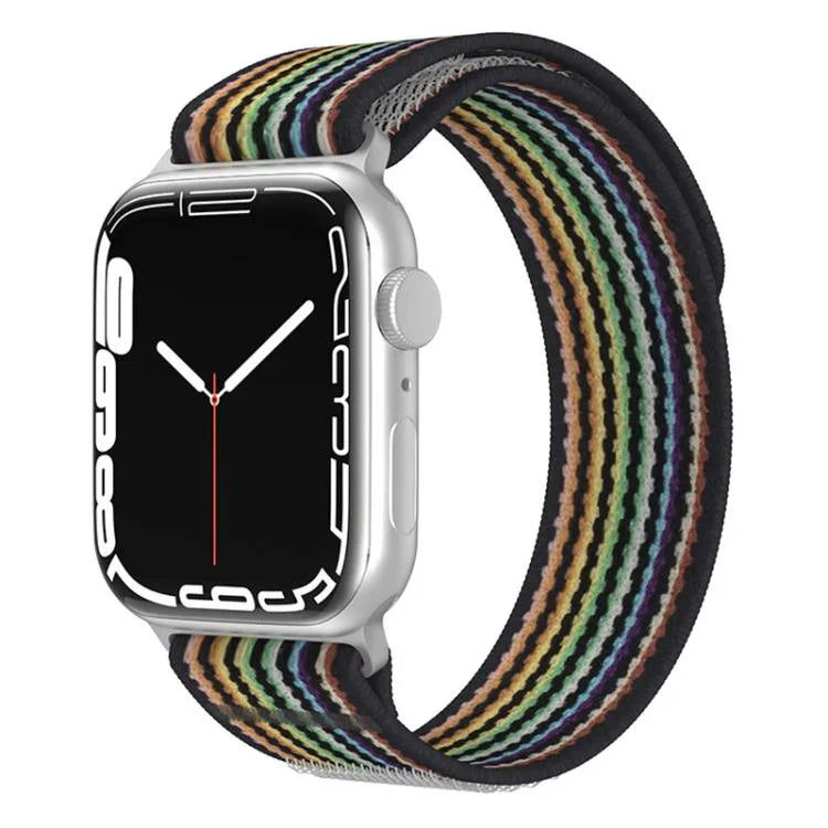 xDfind 雙段環尼龍錶帶，適用於 Apple Watch 46mm / 49mm / 45mm / 44mm，適用於 Apple Watch 42mm / 41mm / 40mm / 38mm