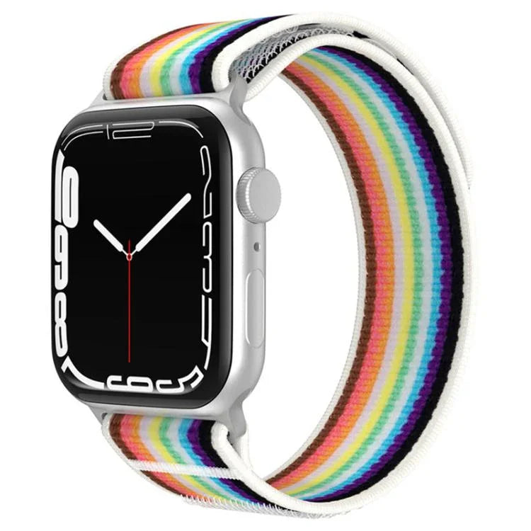xDfind 雙段環尼龍錶帶，適用於 Apple Watch 46mm / 49mm / 45mm / 44mm，適用於 Apple Watch 42mm / 41mm / 40mm / 38mm