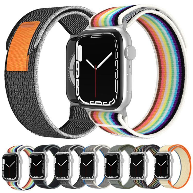 xDfind 雙段環尼龍錶帶，適用於 Apple Watch 46mm / 49mm / 45mm / 44mm，適用於 Apple Watch 42mm / 41mm / 40mm / 38mm
