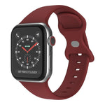 xDfind 蝴蝶扣矽膠錶帶，適用於 Apple Watch 46mm / 49mm / 45mm / 44mm，適用於 Apple Watch 42mm / 41mm / 40mm / 38mm