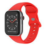 xDfind 蝴蝶扣矽膠錶帶，適用於 Apple Watch 46mm / 49mm / 45mm / 44mm，適用於 Apple Watch 42mm / 41mm / 40mm / 38mm