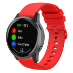 xDfind Flat Pure Color Silicone Watch Band, 20mm, 22mm, 18mm