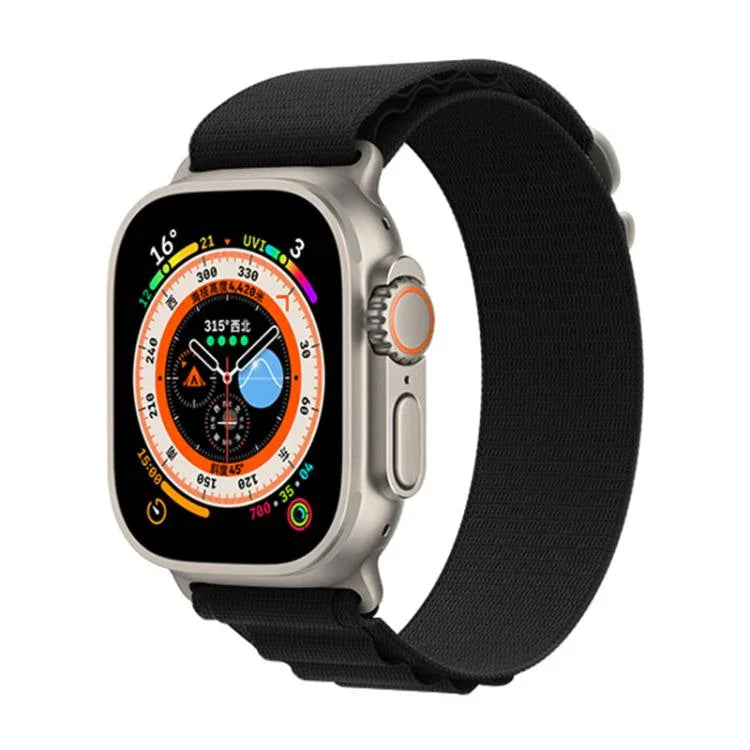 xDfind Aline 尼龍環錶帶，適用於 Apple Watch 46mm / 49mm / 45mm / 44mm，適用於 Apple Watch 42mm / 41mm / 40mm / 38mm