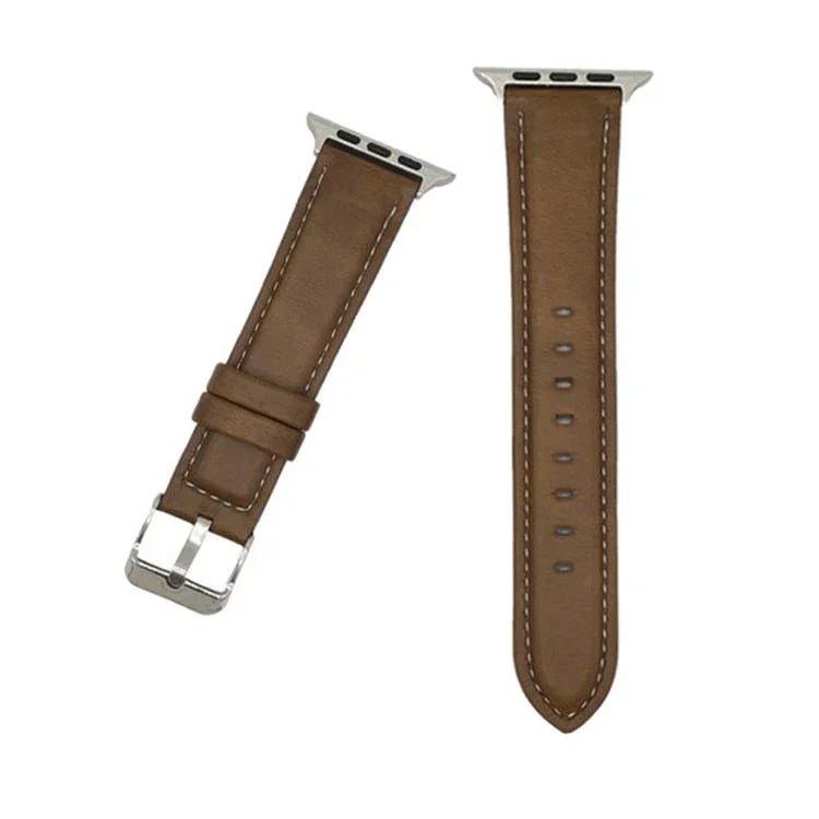 xDfind 狂野馬紋理皮革錶帶，適用於 Apple Watch 46mm / 49mm / 45mm / 44mm，適用於 Apple Watch 42mm / 41mm / 40mm / 38mm