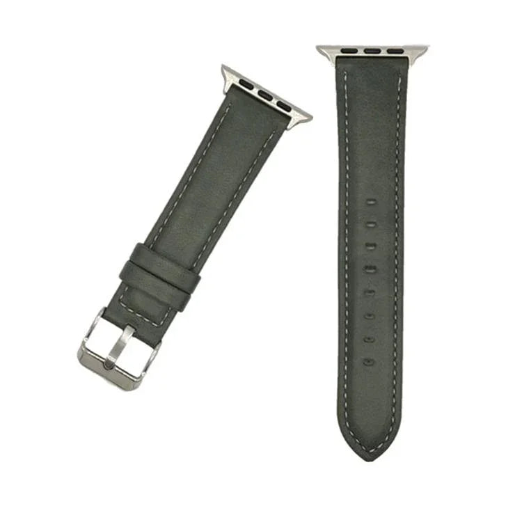 xDfind 狂野馬紋理皮革錶帶，適用於 Apple Watch 46mm / 49mm / 45mm / 44mm，適用於 Apple Watch 42mm / 41mm / 40mm / 38mm