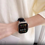 xDfind 狂野馬紋理皮革錶帶，適用於 Apple Watch 46mm / 49mm / 45mm / 44mm，適用於 Apple Watch 42mm / 41mm / 40mm / 38mm