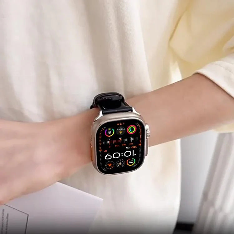 xDfind 狂野馬紋理皮革錶帶，適用於 Apple Watch 46mm / 49mm / 45mm / 44mm，適用於 Apple Watch 42mm / 41mm / 40mm / 38mm