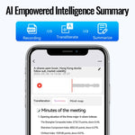 JNN A6 便攜智能AI磁性錄音筆 支援APP控制，8GB、16GB、32GB、64GB、128GB