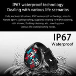 H77 1.43 吋 AMOLED 螢幕健康與健身智慧手錶，IP67 防水，支援藍牙通話