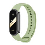 xDfind Metal Buckle Solid Color Silicone Watch Band, For Xiaomi Smart Band 10 / 9 / 8