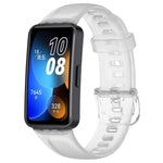 xDfind Nail Button Glossy Silicone Watch Band, For Huawei Band 10 / 9 / 8