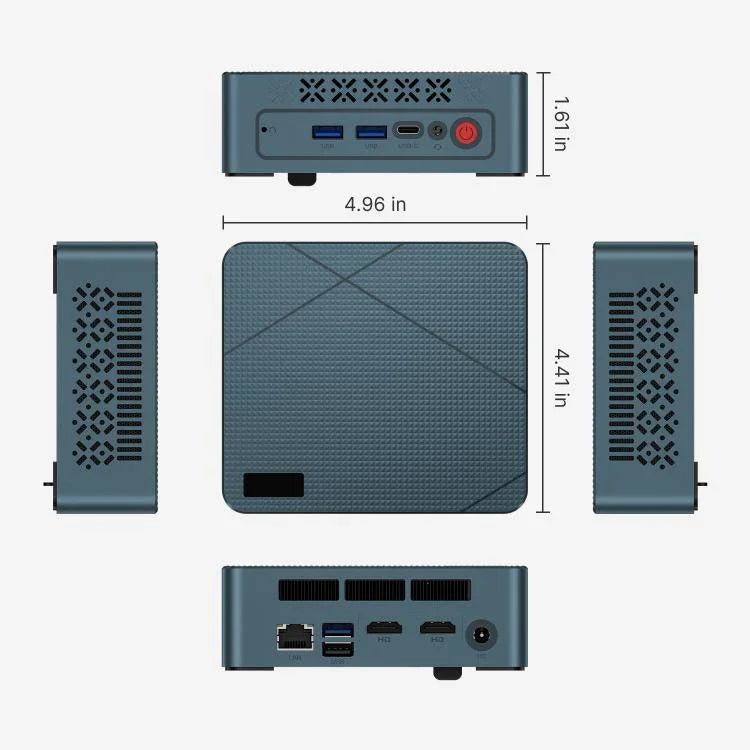 GXMO GN7 Windows 11 迷你電腦，AMD Ryzen 5 3550H 四核心處理器，16GB+512GB