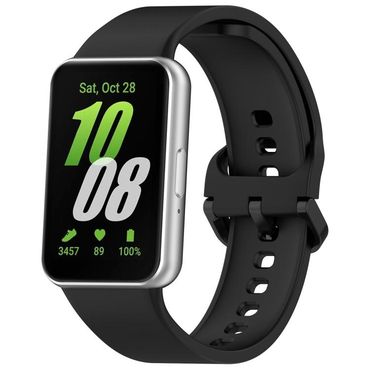 xDfind 純色彩色扣矽膠錶帶，適用於 Samsung Galaxy Fit3 SM-R390