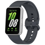 xDfind 純色彩色扣矽膠錶帶，適用於 Samsung Galaxy Fit3 SM-R390