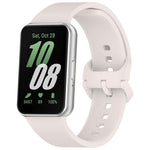 xDfind 純色彩色扣矽膠錶帶，適用於 Samsung Galaxy Fit3 SM-R390