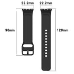 xDfind 純色彩色扣矽膠錶帶，適用於 Samsung Galaxy Fit3 SM-R390