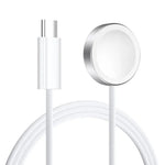 適用於 Apple Watch 系列 xDfind 鋁合金外殼磁吸無線充電器，Type-C，USB-A