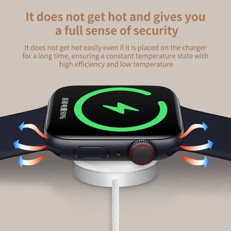 適用於 Apple Watch 系列 xDfind 鋁合金外殼磁吸無線充電器，Type-C，USB-A