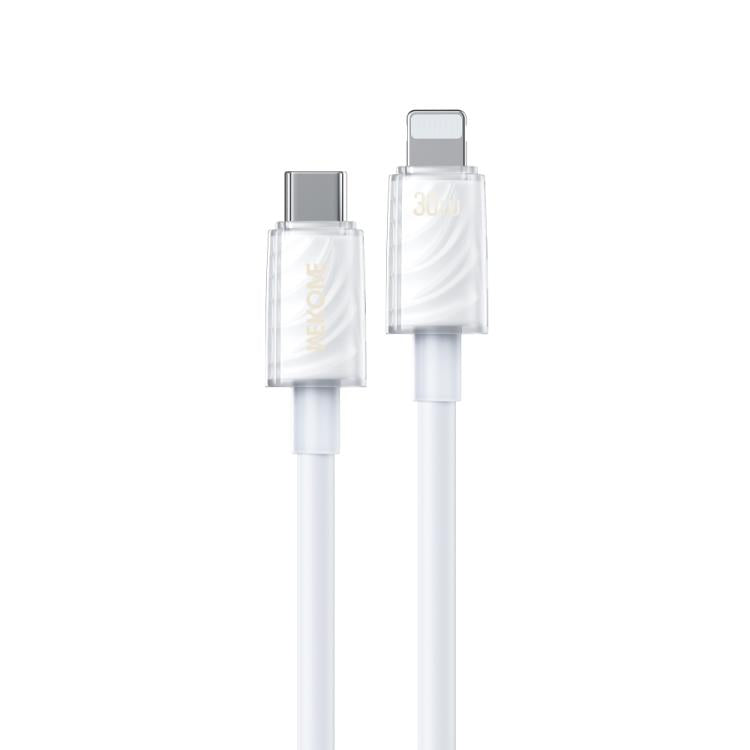 WK WDC-73 PD30W Type-C 轉 8 Pin 快充數據線，長度：1.2m，WDC-73