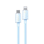 WK WDC-73 PD30W Type-C 轉 8 Pin 快充數據線，長度：1.2m，WDC-73