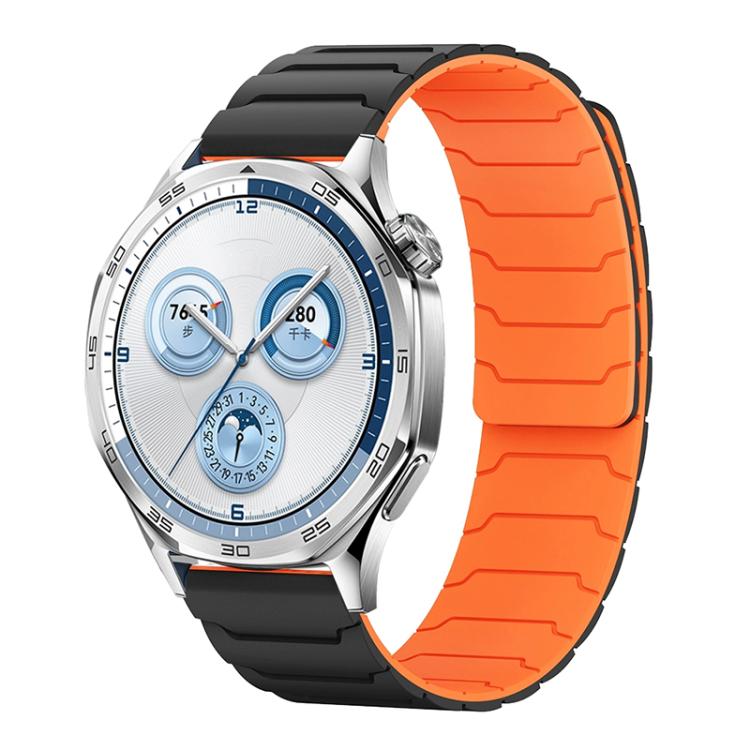 xDfind Magnetic Silicone Watch Band for Huawei Watch GT5 / GT4, 22mm, 20mm