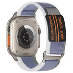 xDfind 雙節金屬扣環尼龍編織錶帶，適用於 Apple Watch 46mm / 49mm / 45mm / 44mm，適用於 Apple Watch 42mm / 41mm / 40mm / 38mm