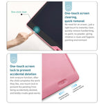 16 inch Rechargeable Children Drawing Board LCD Writing Tablet, Pink / Green Writing, Black / Green Writing, Pink / Color Writing, Black / Color Writing, Blue / Color Writing