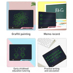 16 inch Rechargeable Children Drawing Board LCD Writing Tablet, Pink / Green Writing, Black / Green Writing, Pink / Color Writing, Black / Color Writing, Blue / Color Writing