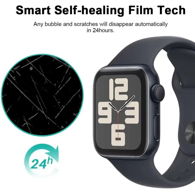 5片裝 xDfind 軟性水凝膜全覆蓋前置保護貼，適用於 Apple Watch 系列 6&SE&5&4 44mm，適用於 Apple Watch 系列 6&SE&5&4 40mm，適用於 Apple Watch 系列 11 / 10 46mm，適用於 Apple Watch Ultra 3 / 2 / 1 49mm，適用於 Apple Watch 系列 9 / 8 / 7 45mm