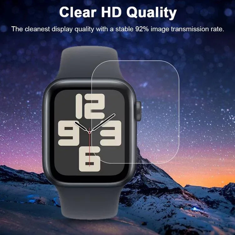 5片裝 xDfind 軟性水凝膜全覆蓋前置保護貼，適用於 Apple Watch 系列 6&SE&5&4 44mm，適用於 Apple Watch 系列 6&SE&5&4 40mm，適用於 Apple Watch 系列 11 / 10 46mm，適用於 Apple Watch Ultra 3 / 2 / 1 49mm，適用於 Apple Watch 系列 9 / 8 / 7 45mm