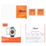 5片裝 xDfind 軟性水凝膜全覆蓋前置保護貼，適用於 Apple Watch 系列 6&SE&5&4 44mm，適用於 Apple Watch 系列 6&SE&5&4 40mm，適用於 Apple Watch 系列 11 / 10 46mm，適用於 Apple Watch Ultra 3 / 2 / 1 49mm，適用於 Apple Watch 系列 9 / 8 / 7 45mm