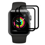 2片裝 xDfind 曲面 3D 複合材質軟膜螢幕保護貼，適用於 Apple Watch 系列 6&SE&5&4 44mm，適用於 Apple Watch 系列 6&SE&5&4 40mm，適用於 Apple Watch 系列 11 / 10 46mm，適用於 Apple Watch Ultra 3 / 2 / 1 49mm