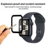 2片裝 xDfind 曲面 3D 複合材質軟膜螢幕保護貼，適用於 Apple Watch 系列 6&SE&5&4 44mm，適用於 Apple Watch 系列 6&SE&5&4 40mm，適用於 Apple Watch 系列 11 / 10 46mm，適用於 Apple Watch Ultra 3 / 2 / 1 49mm