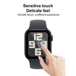 2片裝 xDfind 曲面 3D 複合材質軟膜螢幕保護貼，適用於 Apple Watch 系列 6&SE&5&4 44mm，適用於 Apple Watch 系列 6&SE&5&4 40mm，適用於 Apple Watch 系列 11 / 10 46mm，適用於 Apple Watch Ultra 3 / 2 / 1 49mm