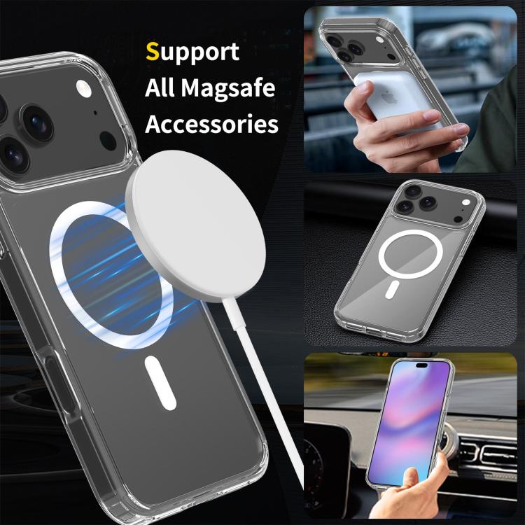 防刮 PC 混合 TPU MagSafe 手機殼，適用於 iPhone 17 Pro Max、iPhone 17 Pro、iPhone 17、iPhone Air