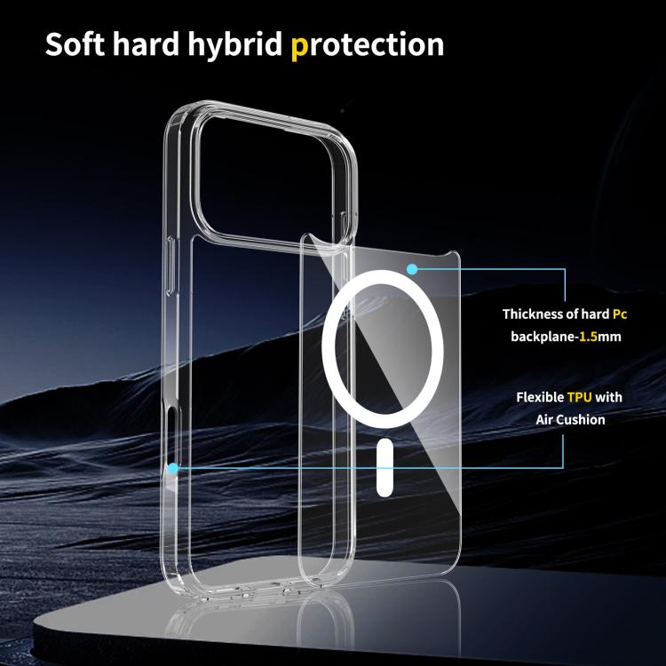 防刮 PC 混合 TPU MagSafe 手機殼，適用於 iPhone 17 Pro Max、iPhone 17 Pro、iPhone 17、iPhone Air