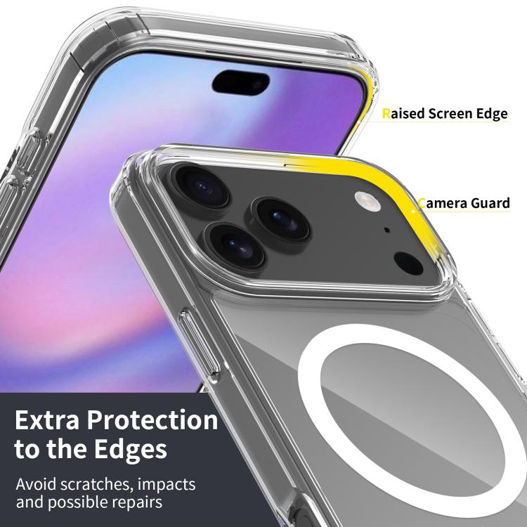 防刮 PC 混合 TPU MagSafe 手機殼，適用於 iPhone 17 Pro Max、iPhone 17 Pro、iPhone 17、iPhone Air