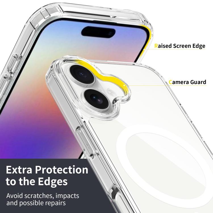 防刮 PC 混合 TPU MagSafe 手機殼，適用於 iPhone 17 Pro Max、iPhone 17 Pro、iPhone 17、iPhone Air