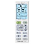 CHUNGHOP K-3302E 通用空調遙控器，帶手電筒和 LCD 背光，K-3302E