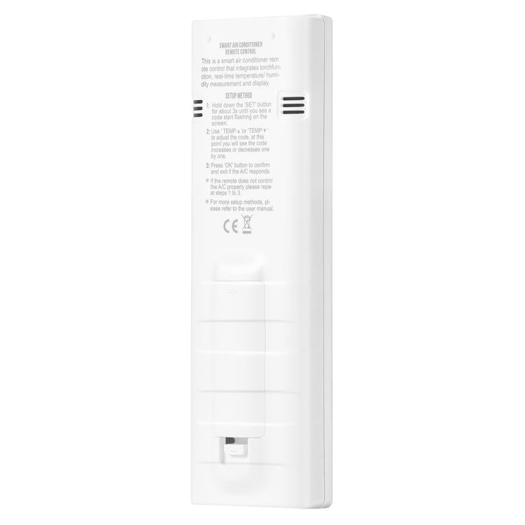 CHUNGHOP K-3302E 通用空調遙控器，帶手電筒和 LCD 背光，K-3302E