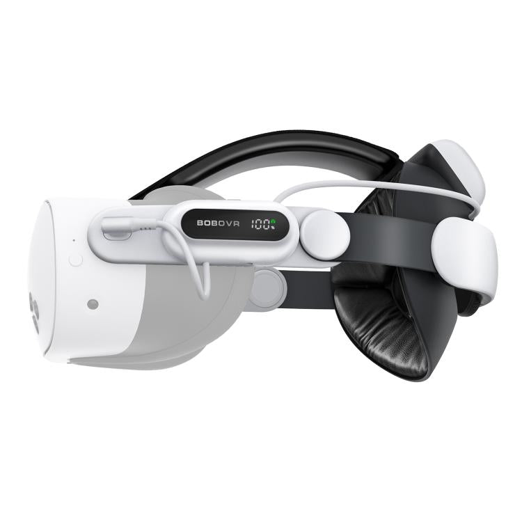 BOBOVR E3 Pro 適用於 Meta Quest 3S / 3 VR 頭帶，附 B100 電池，E3 Pro