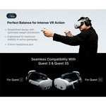 BOBOVR E3 Pro 適用於 Meta Quest 3S / 3 VR 頭帶，附 B100 電池，E3 Pro